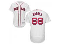 White Matt Barnes Men #68 Majestic MLB Boston Red Sox Flexbase Collection Jersey