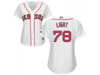 White Patrick Light Women #78 Majestic MLB Boston Red Sox 2016 New Cool Base Jersey