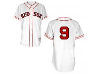 White Ted Williams Men #9 Majestic MLB Boston Red Sox 1936 Turn Back The Clock Jersey