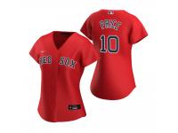 Women's Boston Red Sox David Price Nike Red 2020 Alternate Jersey