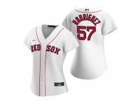 Women's Boston Red Sox Eduardo Rodriguez Nike White 2020 Home Jersey
