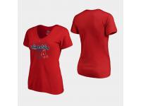Women's Boston Red Sox Red Vintage 2019 Spring Training T-Shirt