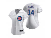 Women's Chicago Cubs Ernie Banks Nike White 2020 Home Jersey