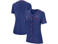 Women's Chicago Cubs Nike Royal Classic Baseball Jersey