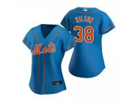Women's New York Mets Justin Wilson Nike Royal 2020 Alternate Jersey