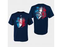 Youth Boston Red Sox 2019 Spring Training #50 Navy Mookie Betts Majestic T-Shirt