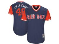 Youth Boston Red Sox Craig Kimbrel Dirty Craig Majestic Navy 2017 Players Weekend Jersey