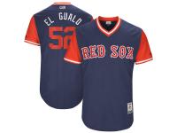 Youth Boston Red Sox Eduardo Rodriguez El Gualo Majestic Navy 2017 Players Weekend Jersey