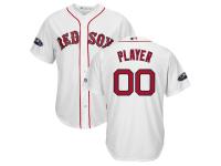 Youth Boston Red Sox Majestic White 2018 Postseason Home Cool Base Custom Jersey