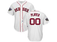 Youth Boston Red Sox Majestic White 2018 World Series Cool Base Custom Jersey