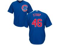 Youth Chicago Cubs Majestic Royal Cool Base #46 Pedro Strop Jersey