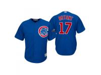 Youth Cubs 2018 Postseason Alternate Royal Kris Bryant Cool Base Jersey