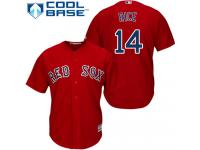 Youth Majestic Boston Red Sox #14 Jim Rice Authentic Red Alternate Home Cool Base MLB Jersey