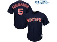 Youth Majestic Boston Red Sox #5 Nomar Garciaparra Authentic Navy Blue Alternate Road Cool Base MLB Jersey