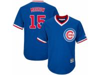 Youth Majestic Chicago Cubs #15 Brandon Morrow Royal Blue Cooperstown Cool Base MLB Jersey