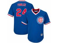 Youth Majestic Chicago Cubs #24 Dexter Fowler Royal Blue Cooperstown Cool Base MLB Jersey