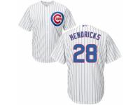 Youth Majestic Chicago Cubs #28 Kyle Hendricks White Home Cool Base MLB Jersey