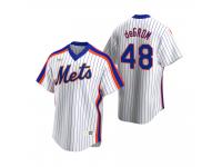 Youth New York Mets Jacob deGrom Nike White Cooperstown Collection Home Jersey