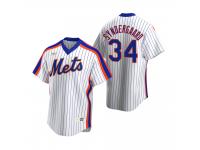 Youth New York Mets Noah Syndergaard Nike White Cooperstown Collection Home Jersey