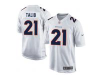 Youth Nike NFL Denver Broncos #21 Aqib Talib Game White Jersey