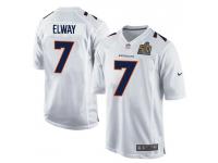 Youth Nike NFL Denver Broncos #7 John Elway Super Bowl 50 Game White Jersey
