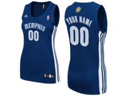 adidas Memphis Grizzlies Women's Custom Replica Road Jersey