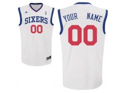 adidas Philadelphia 76ers Youth Custom Replica Home Jersey