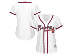 Atlanta Braves Majestic Women's 2015 Cool Base Jersey - White