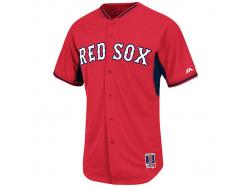 Boston Red Sox Majestic Authentic Collection On-Field Cool Base Batting Practice Jersey - Red