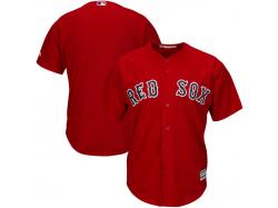 Boston Red Sox Majestic Big & Tall Cool Base Team Jersey - Red