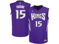 DeMarcus Cousins Sacramento Kings adidas Replica Jersey - Purple