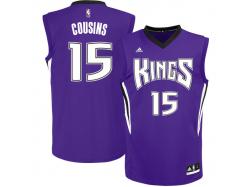 DeMarcus Cousins Sacramento Kings adidas Youth Boy's Replica Jersey - Purple