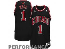 Derrick Rose Chicago Bulls adidas Youth Swingman Alternate Jersey - Black