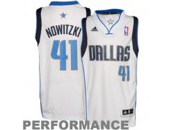 Dirk Nowitzki Dallas Mavericks adidas Youth Swingman Home Jersey - White