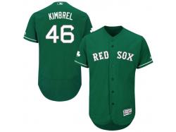 Green Celtic Craig Kimbrel Men #46 Majestic MLB Boston Red Sox Flexbase Collection Jersey