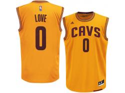 Kevin Love Cleveland Cavaliers adidas Youth Boy's Replica Jersey - Yellow