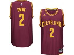 Kyrie Irving Cleveland Cavaliers adidas Youth 2014-15 New Swingman Road Jersey C Garnet