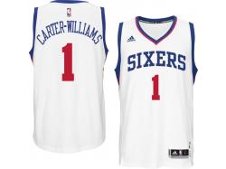 Michael Carter-Williams Philadelphia 76ers adidas Youth 2014-15 New Swingman Home Jersey C White