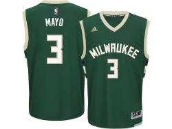 OJ Mayo Milwaukee Bucks adidas Replica Jersey - Green