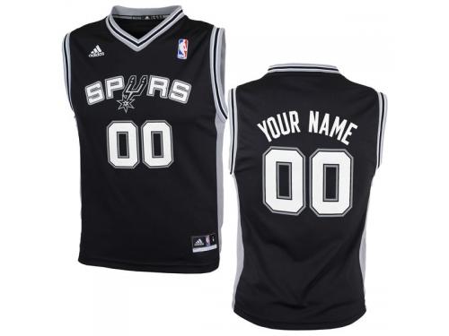 adidas San Antonio Spurs Youth Custom Replica Road Jersey