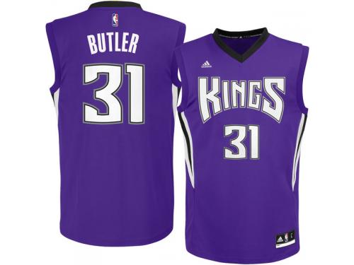 Caron Butler Sacramento Kings adidas Replica Jersey - Purple