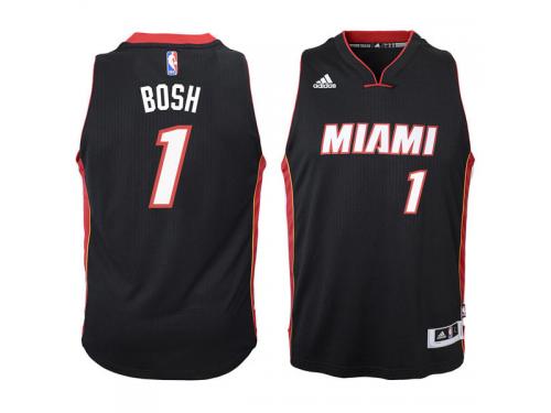 Chris Bosh Miami Heat adidas Youth 2014-15 New Swingman Road Jersey C Black