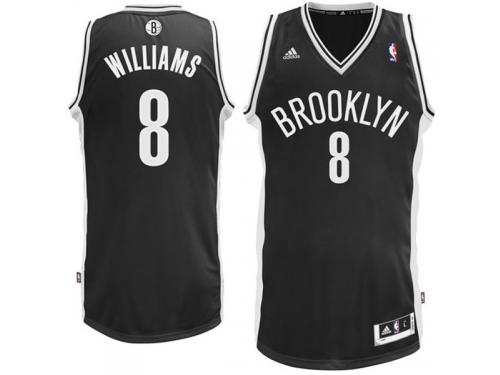 Deron Williams Brooklyn Nets adidas Swingman Road Jersey - Black