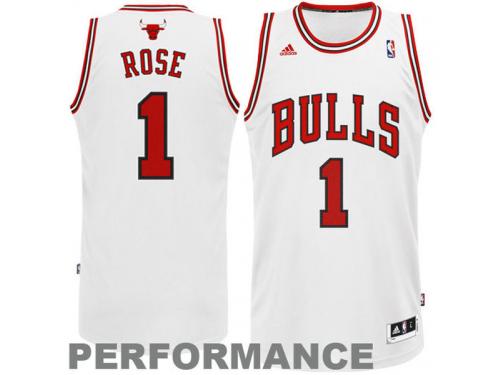 Derrick Rose Chicago Bulls adidas Youth Swingman Home Jersey - White