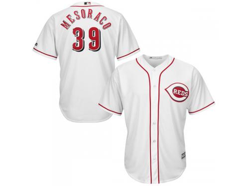 Devin Mesoraco Cincinnati Reds Majestic 2015 Cool Base Player Jersey - White