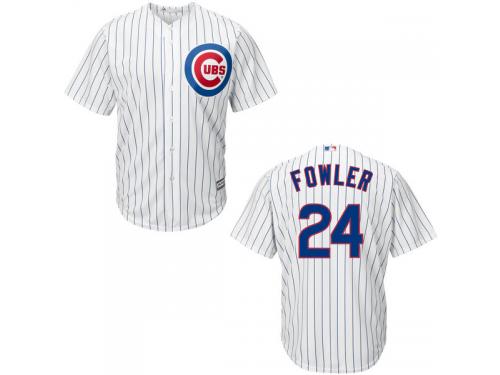 Dexter Fowler Chicago Cubs Majestic 2015 Cool Base Player Jersey - White