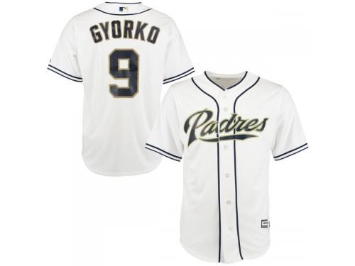 Jedd Gyorko San Diego Padres Majestic 2015 Cool Base Player Jersey - White