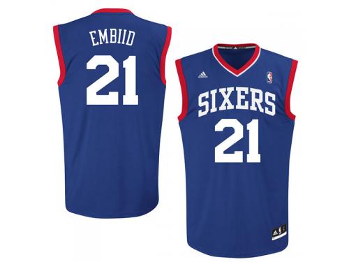 Joel Embiid Philadelphia 76ers adidas Replica Jersey - Royal Blue