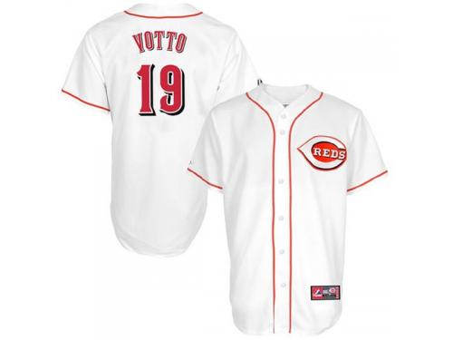 Joey Votto Cincinnati Reds Majestic Replica Player Jersey - White