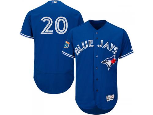 Josh Donaldson Toronto Blue Jays Majestic 2016 Flexbase Authentic Collection On-Field Spring Training Player Jersey - Royal